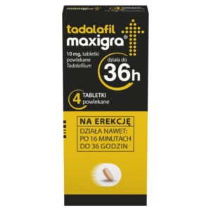 Tadalafil – Maxigra (4 tablettia)