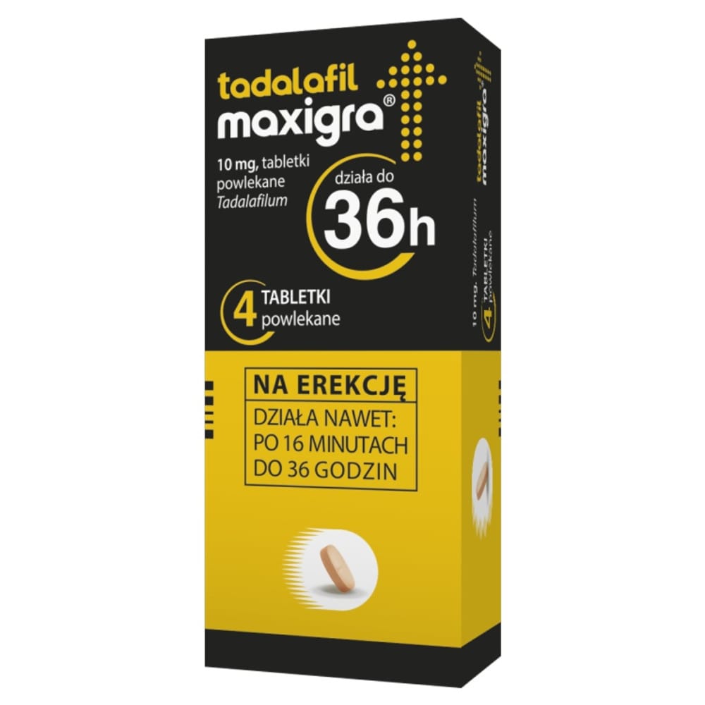 Tadalafil – Maxigra (4 tablettia) - Image 2